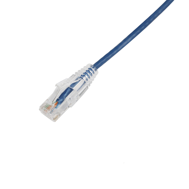 Blue SUNPU Cat6 UTP 30AWG slim RJ45 patch cable