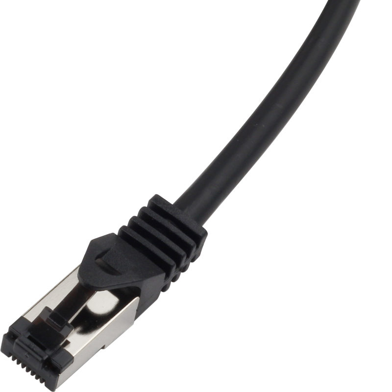 SUNPU Cat7 S/FTP bulk LAN cable showing individually screened pairs and outer braid