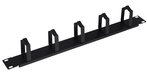 SUNPU 19-inch 1U Metal Cable Manager with 5 Metal Rings catalogue model SP-CM-21
