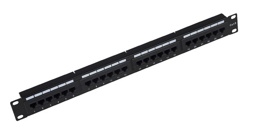 SUNPU 19-inch 1U Cat5e/Cat6/Cat6A UTP 24-Port Patch Panel catalogue model series 10