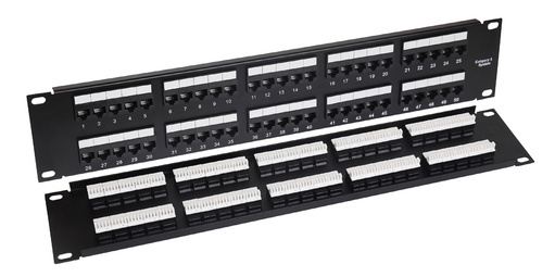 SUNPU 19-inch 1U Cat5e/Cat6/Cat6A UTP 48-Port Patch Panel catalogue model series 11