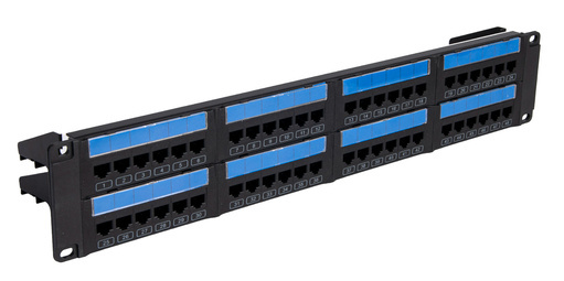 SUNPU 19-inch 1U Cat5e/Cat6/Cat6A UTP/STP 48-Port Patch Panel catalogue model series 12