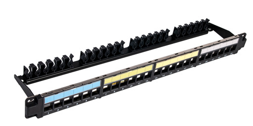 SUNPU 19-inch 1U 24-Port UTP/STP Blank Patch Panel catalogue model series 27
