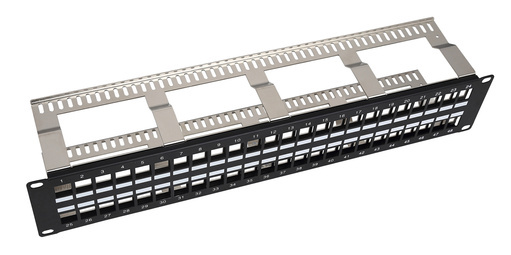 SUNPU 19-inch 1U 48-Port UTP/STP Blank Patch Panel catalogue model series 30