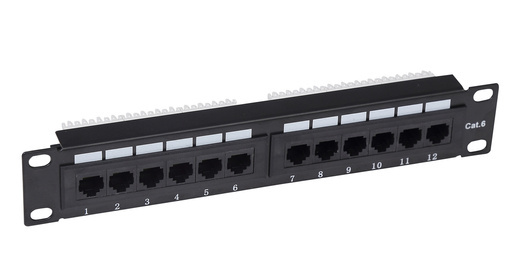 SUNPU Cat5e/Cat6/Cat6A UTP 12-Port 110/Dual/Krone IDC Patch Panel catalogue model series 40