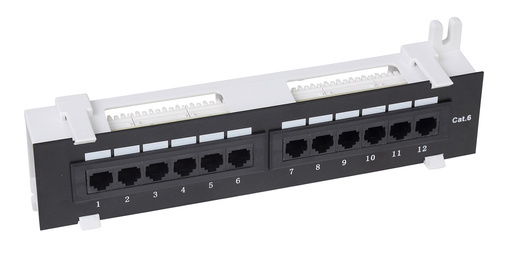 SUNPU Cat5e/Cat6/Cat6A UTP 12-Port 110/Dual/Krone IDC Patch Panel catalogue model series 41